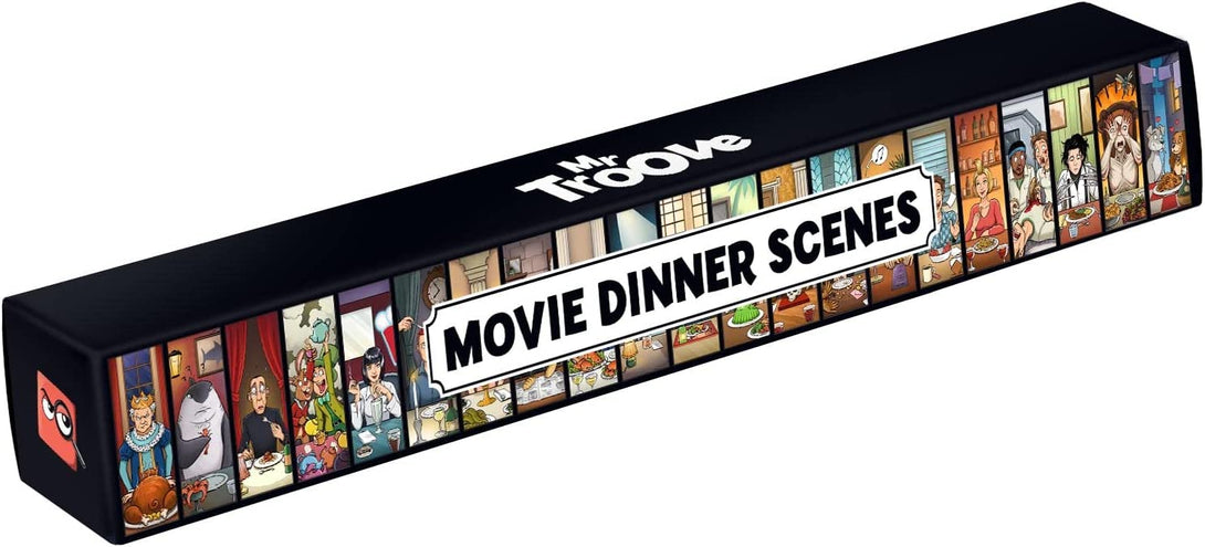 Premium packaging, presentation case, poster movie dinner scenes